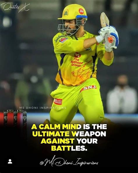 Captain Cool😎. MS Dhoni inspirations. Follow🔜Sanjana_r07 | Dhoni quotes ...