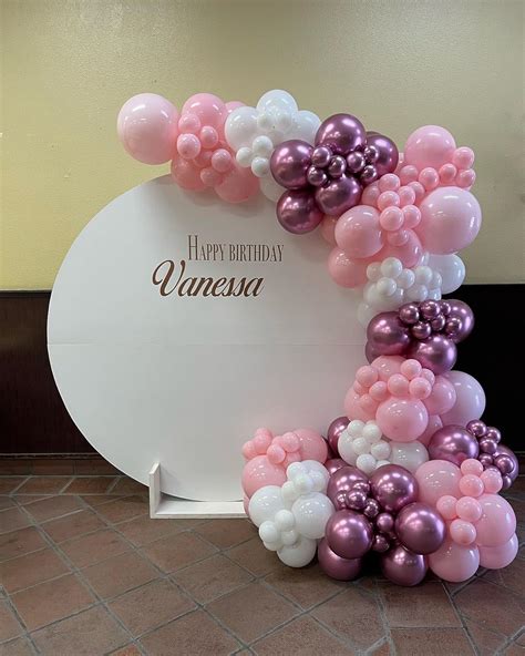 Adoinby Kit De Arco De Globos Rosados Globos Color Rosa Met Lico