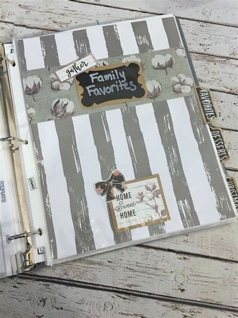 DIY Recipe Binder Farmhouse Style | Diy recipe binder, Recipe book diy ...