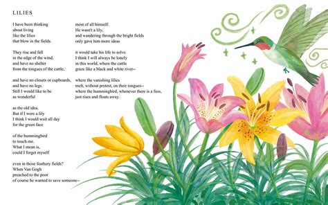 Illustrated Mary Oliver poems :: Behance