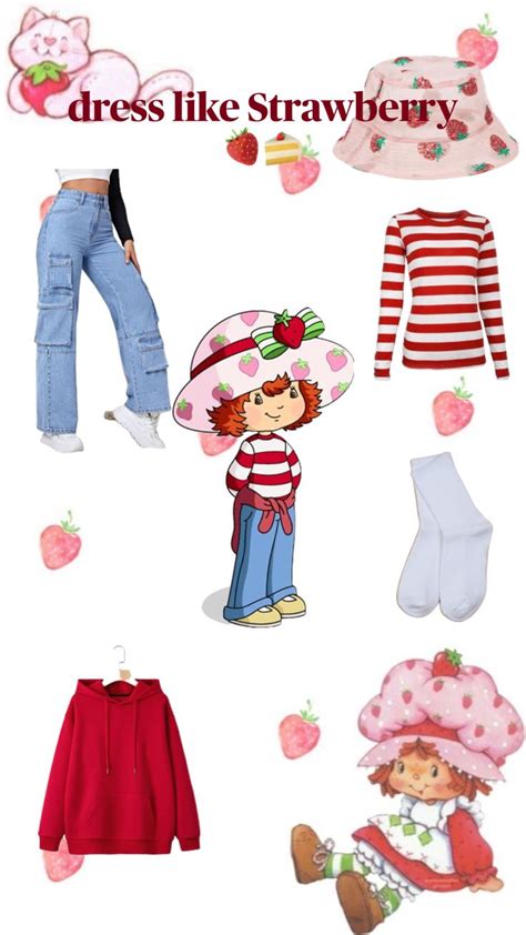 #cosplay #strawberryshortcake #outfitinspo #vibes #strawberries # ...