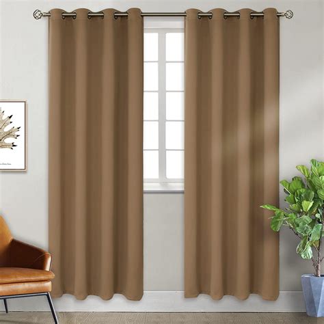 Titifive Cortinas Blackout 2 Paneles 132x213cm Opacas Paga Hasta 24 Meses