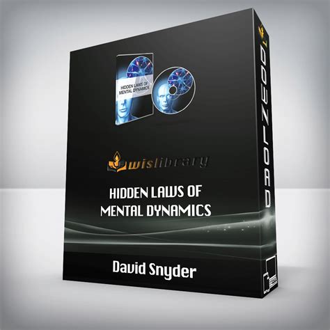 David Snyder Hidden Laws Of Mental Dynamics