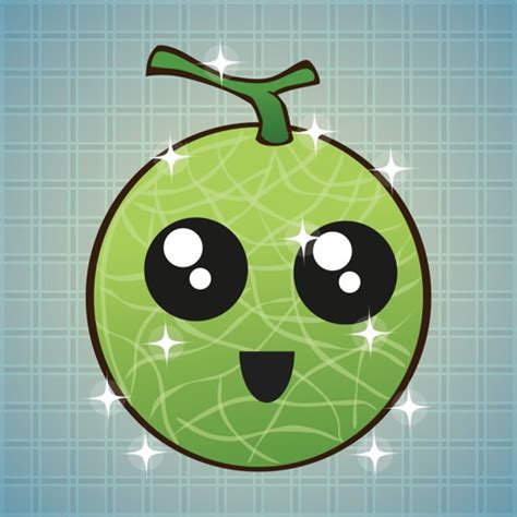 Sticker Me Cool Melon By Huy Nguyen