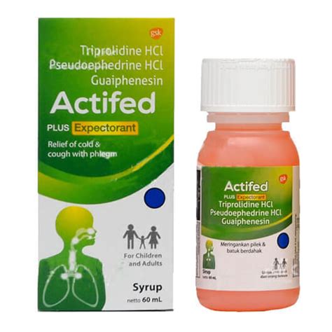 Jual ACTIFED PLUS EXPECTORANT SIRUP 60 ML AKTIFED HIJAU Shopee Indonesia