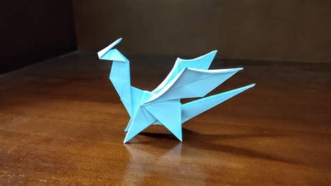 Origami Dragon Easy Tutorial Youtube