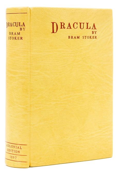 Dracula First Edition Colonial Issue Par Bram Stoker Very Good