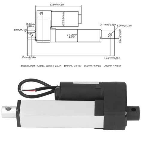 Moteur d actionneur linéaire automatique Type de cosse de levage de