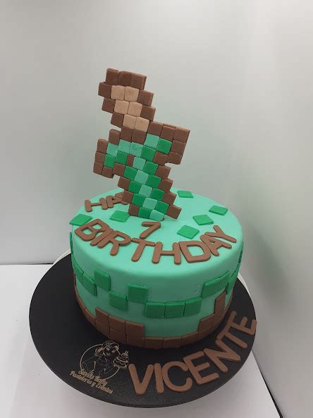 Torta De Minecraft TiaKaty Cl