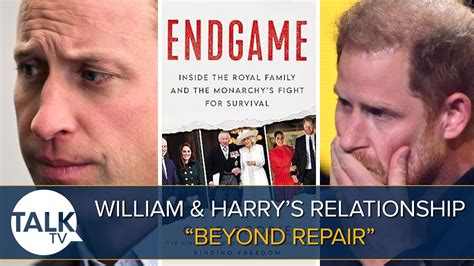 Prince Harry And Williams Relationship Irreparably Broken Unless