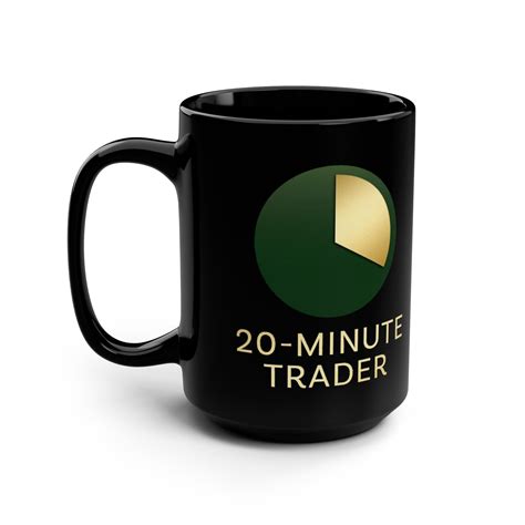 20-Minute Trader® Black Mug - Tall – 20-Minute Trader® Swag Shop