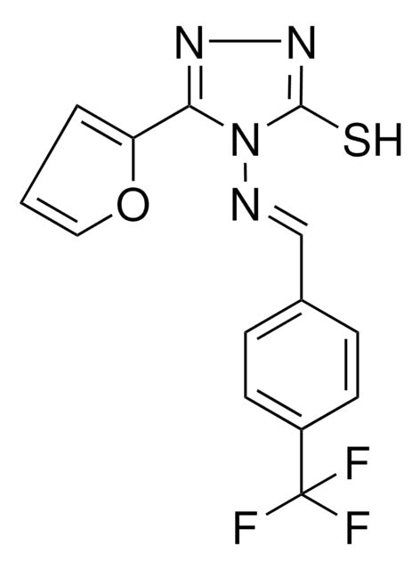 5 2 FURYL 4 4 TRIFLUOROMETHYL BENZYLIDENE AMINO 4H 1 2 4 TRIAZOLE