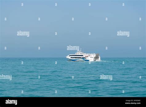 Shannah Masirah vessel, ferry boat, going from Masirah Island to ...