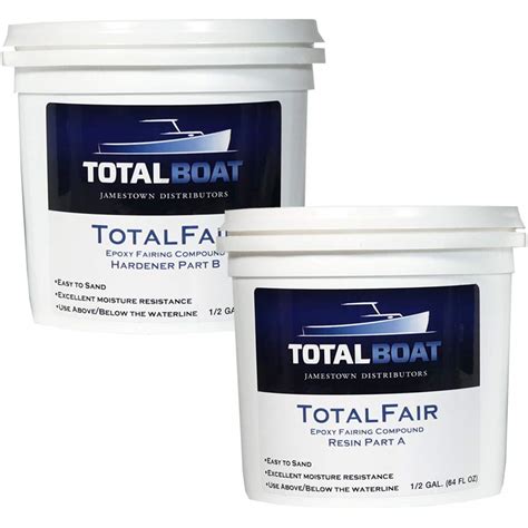 Totalboat Totalfair Epoxy Fairing Compound Quart Kit Marine