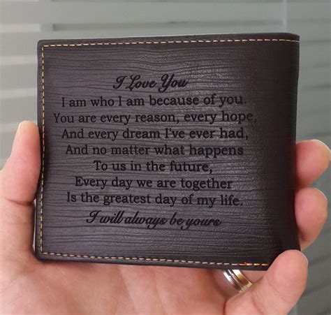 Personalized Leather Wallets For Dad | semashow.com