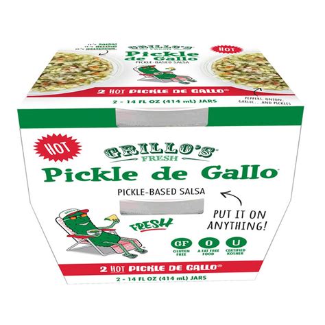 Gillo S Pickle De Gallo Pickle Based Salsa Oz Delivery Or Pickup