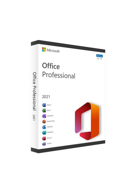 MICROSOFT OFFICE PROFESSIONAL PLUS 2021 MULTILANGUAGE RETAIL 1 PC