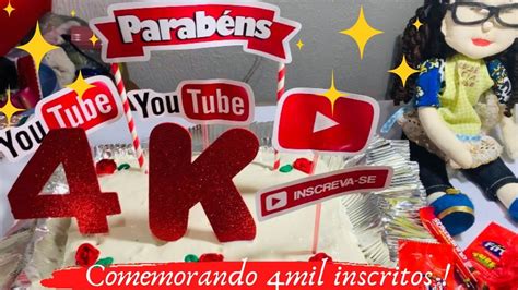 Comemorando Mil Inscritos No Canal Youtube