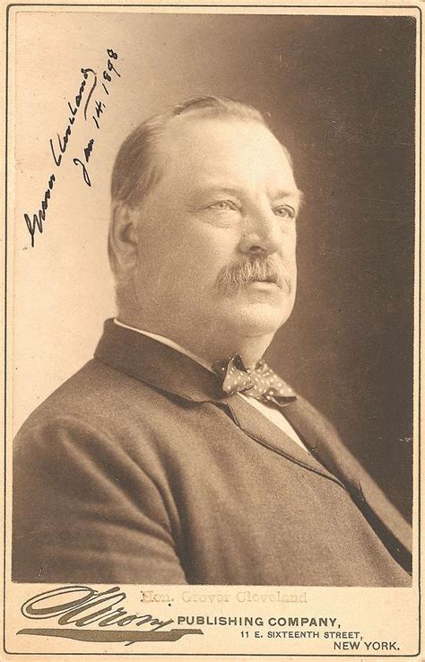 Grover Cleveland Signed Cabinet Photo Photograph By Redemption