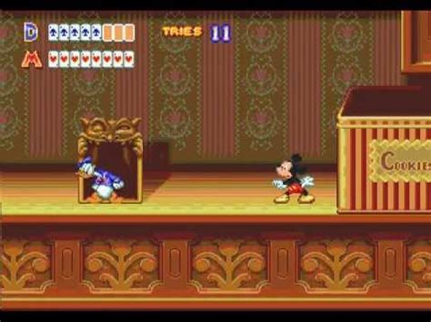 Mega Drive Longplay 140 World Of Illusion Starring Mickey Mouse And