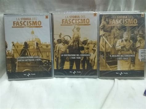 La Storia Del Fascismo Lotto Dvd Misti Nuovi Ebay