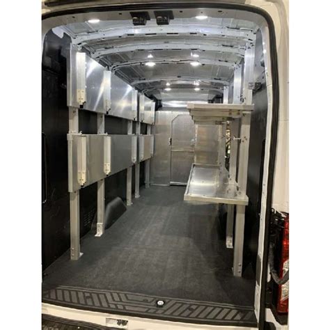 Prime Design Cantilever Fold Up Shelving Full Layout Packages For Vans