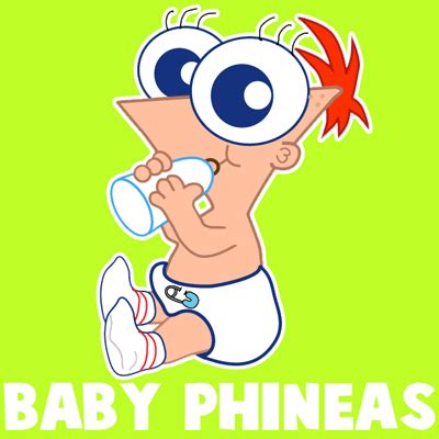 How to Draw Baby Phineas from Phineas and Ferb with Easy Step by Step Tutorial – How to Draw ...