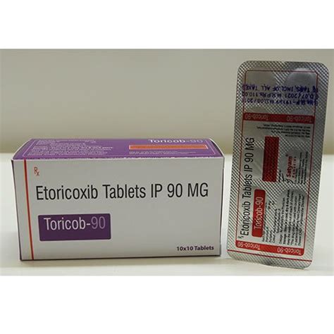 Etoricoxib Tablets Ip Mg Prescription Treatment Pain And Swelling