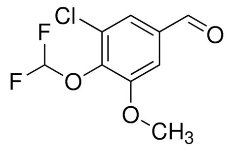 3 Chloro 4 Difluoromethoxy 5 Methoxybenzaldehyde AldrichCPR