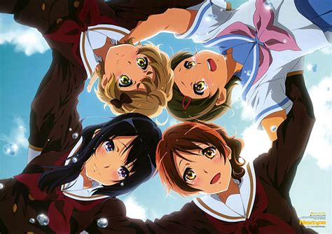 Hd Wallpaper Anime Sound Euphonium Hazuki Katou Kumiko Oumae Reina Kousaka Wallpaper Flare