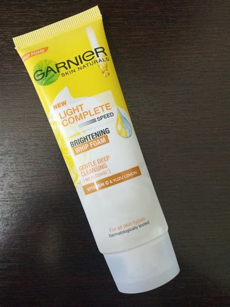 Garnier Light Complete Brightening Whip Foam Ml No Alcohol Beauty