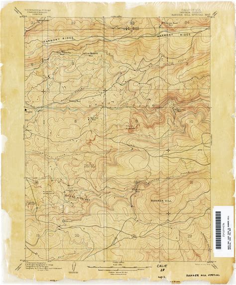 California Topographic Maps Perry Casta Eda Map Collection Ut