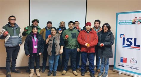 Equipo Del Isl La Araucan A Capacit A Trabajadores Del Programa De