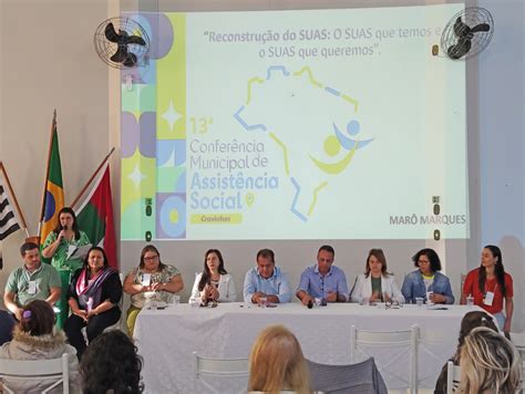 Cravinhos Realiza A Confer Ncia Municipal De Assist Ncia Social