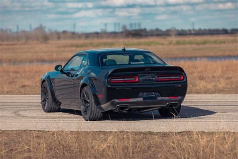 2023 Pitch Black Dodge Challenger Hellcat for Sale - Hennessey Performance