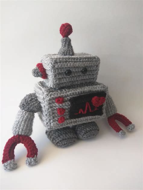 Crochet Robot Plush | AllFreeCrochet.com