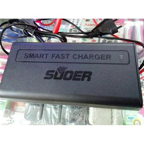 Jual Charger Accu Aki Merk Suoer 12v 20a Automatic Murah Shopee Indonesia