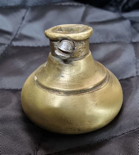 Vintage Brass Round Door Draw Gate Cupboard Knob Ball Including Grub