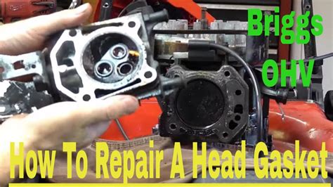 How To Diagnose Repair Head Gasket Failures On The Briggs And Stratton