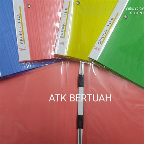 Jual Spring File Map Plastik Jepit Per Acak Jakarta Utara Atk