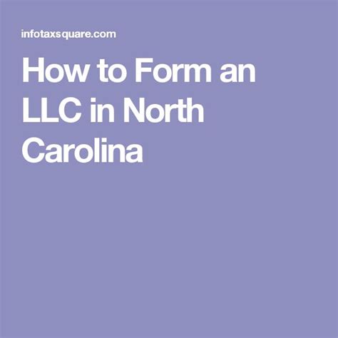 How To Start An L C In North Carolina