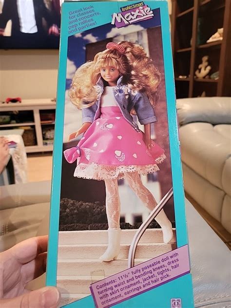 Vintage 80s Lookin Smart Maxie Doll 1987 Hasbro New Nrfb Rare Ebay