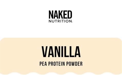 Amazon NAKED Pea Vanilla Pea Protein Pea Protein Isolate From