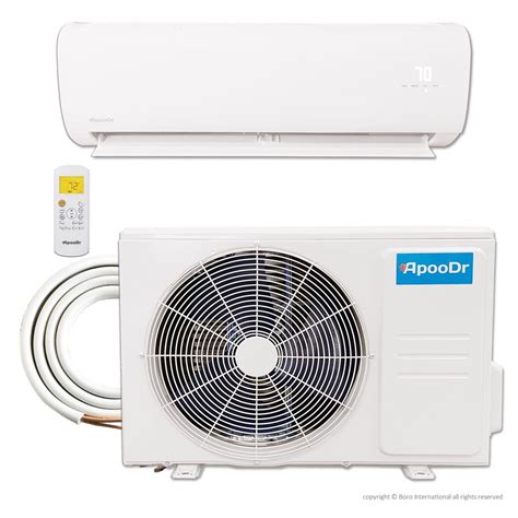 Apoo DR 12000 BTU Mini Split Air Conditioner Heat Pump Ductless 16 5