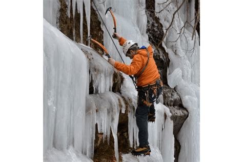 Ice Climbing at the Pictured Rocks National Lakeshore