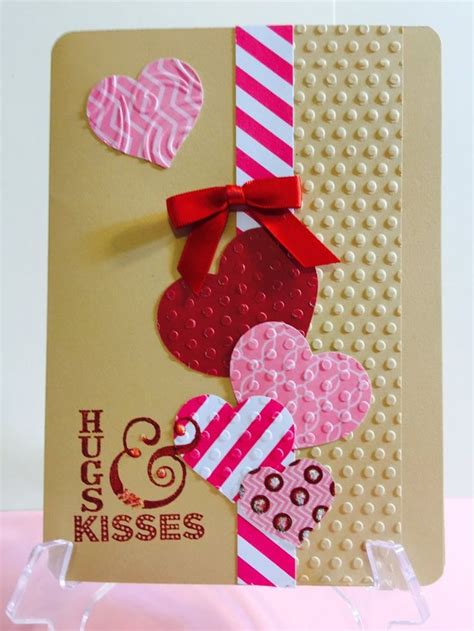 Valentine S Day Elegant Handmade Greeting Card Beautiful Etsy Valentine Cards Handmade