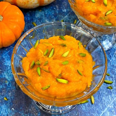 Pumpkin Halwa Pudding Kaddu Ka Halwa Indian Veggie Delight