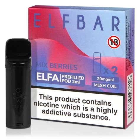 Mix Berries Elf Bar Elfa Prefilled Pod