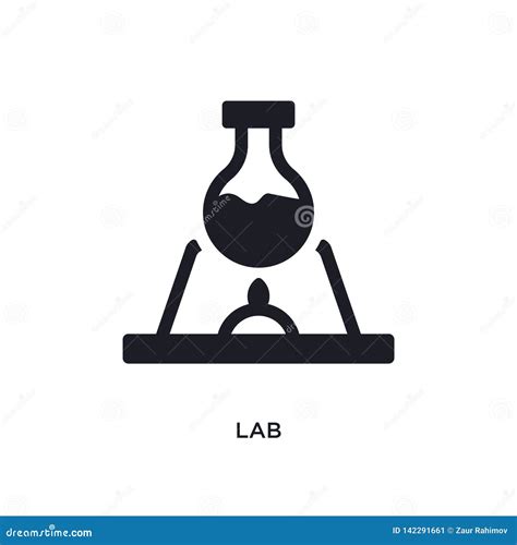 Lab Isolated Icon Simple Element Illustration From Science Concept