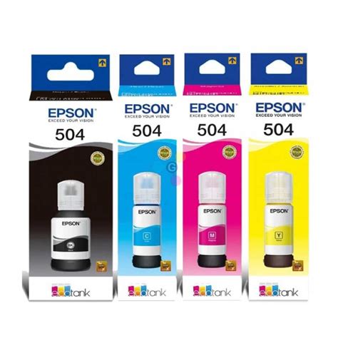 Tintas Epson T Originales Para Uso En Impresora Granstore